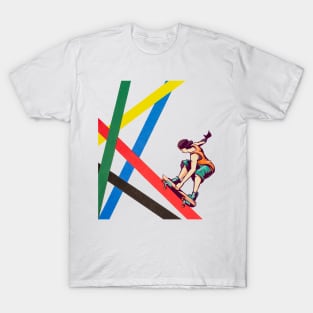 Skateboarding Olympics-Skating T-Shirt